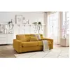 Canapé droit convertible MONACO ouverture express tissu lisse Bobochic