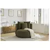 Fauteuil & pouf Bobochic Fauteuil cesar velours Vert clair
