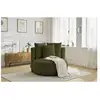 Accueil Séjour Fauteuil & pouf Bobochic Fauteuil cesar tissu bouclette Vert