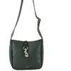 Abaco Paris - Sac bandoulière en Cuir lex vert - 21x22x8 cm OS