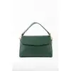 Abaco Studio - Sac à bandouliere en cuir Jazz vert - 27 x 18 x 9cm OS