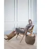 Abaco Studio - Sac porte épaule en Velours de Cuir Moss Taupe - 39x33x...