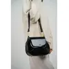 Abaco Paris - Sac bandoulière en Cuir wayne noir - 22x22x7 cm OS