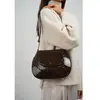 Abaco Paris - Sac bandoulière en Cuir wayne marron - 22x22x7 cm OS