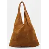 Abaco Studio - Cabas en Cuir Deni camel  - 40x47 cm OS