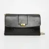 Abaco Paris - Sac bandoulière en Cuir de Vachette Zig noir - 27x17x5 c...