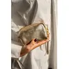 Abaco Studio - Porte-monnaie en Cuir doré -11x7x4 cm OS