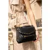 Abaco Paris - Sac bandoulière yasmine noir - 25x20x5 cm OS