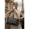 Abaco Studio - Sac bandoulière en Cuir Zita Noir - 42x25x8 cm OS