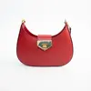 Abaco Studio - Sac porté épaule en Cuir Nella Bordeaux - 26x16x5 cm OS