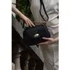 Abaco Studio - Sac bandoulière en Cuir Fae Noir - 26x18x9 cm OS
