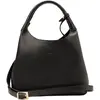 Abaco Studio - Sac à main en cuir Lola noir - 21x20.5x14.5cm OS