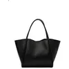 Abaco Studio - Sac porte épaule en cuir Stacy noir - 50x30x15cm OS