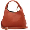 Abaco Studio - Sac à main en cuir Lola terracotta - 21x20.5x14.5cm OS