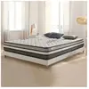 Cosmos Matelas 140x200 cm - Solar - Matelas Ressorts Ensachés Hybrid, Mousse mémoire HR, Blue Latex, Équilibré, Réversible, 30 cm