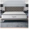 Cosmos Matelas UPSILON 140x190 cm-Hybride-30 CM-Ressorts Ensachés-Mémoire de Forme-Mousse HR 35 kg-Latex-Confort mi-ferme-Réversible