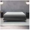 Cosmos Matelas FELIS 140x190 cm-Epaisseur 30 cm-Ferme-7 zones de confort en mousse mémoire adaptative-HR 35 kg-Latex-Face été-hiver