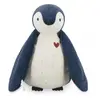 Kaloo Coffret peluche Manchot bleu et lange d'emmaillotage