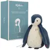 Kaloo Peluche enregistreur vocal et bruits blancs Manchot bleu (25 cm)