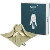 KALOO Doudou plat Lapinoo vert