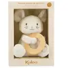 Peluche Anneau Dentiton Souris Blanc