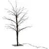 J-line Arbre nu + led métal noir H57cm