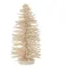 Sapin de Noël en bois blanc 12x12x23 cm