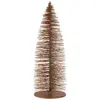 Sapin de Noël en bois marron 50x50x140 cm