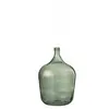 J-line Vase verre vert H56cm