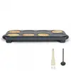 Non communiqué Crêpière - LIVOO - DOC186G - 8 mini crêpes Ø 12 cm - 1500W - Revêtement antiadhésif