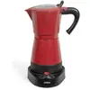 Cafetière italienne électrique - LIVOO - DOD117RC - 300ml - 6 tasses - 480W