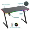 Bureau Gaming Amstrad Ams-desk120z Led Astra