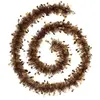 Guirlande de Noel 4 plis Pastilles 200 cm marron