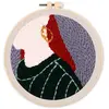 Figured'Art Punch needle boucle d'oreille