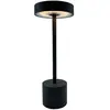 Lumisky - Lampe de table sans fil touch led roby Gris Aluminium H30CM