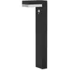 Lumisky Balise solaire avec détecteur cenova tall noir aluminium h50cm