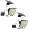 LUMISKY Lot de 2 spots solaire BRIGHTLY Noir ABS H12cm TU