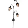 Lumi Jardin Lampe Extérieure Nomade Berry Spike Noir Plastique H74cm