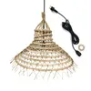 LUMISKY Suspension extérieur GAIA OUTDOOR CABLE Beige Fibre naturelle D60CM TU