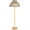 Lumisky Lampadaire sans fil ELION Beige Rotin H168cm TU