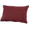 L'EFFET PAPILLON Taie d'oreiller Gaze de coton 60x60 gaia coloris Rouge Lie de vin