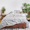 L'EFFET PAPILLON Parure de couette 100% coton 57 fils 260 x 240 cm ethnic