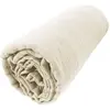 L'EFFET PAPILLON Dock Avenue - Drap housse Gaze de Coton 140x190 gaia matelas épais Beige Pampa