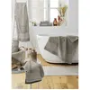 L'effet Papillon - Maxi drap de bain garance coton bio 600 g/m² 90x150 Beige Argile