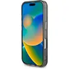 Guess CG Mobile Karl Lagerfeld Saffiano - Coque de Protection pour iPhone 16 Pro Max - avec Logo en métal allongé - Compatible avec