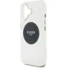 Coque Guess IML Metal Colored Circle MagSafe pour iPhone 16 - Black
