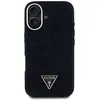 Coque Guess Denim Triangle Logo MagSafe pour iPhone 16 - Black
