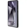 Guess Coque 4G Metal Logo Saffiano Samsung Galaxy S25 Ultra - Noir