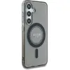 Guess Coque MagSafe IML avec strass Samsung Galaxy S25 - Noir