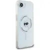 Étui Karl Lagerfeld IML Metal Karl Head MagSafe pour iPhone 16e blanc ...